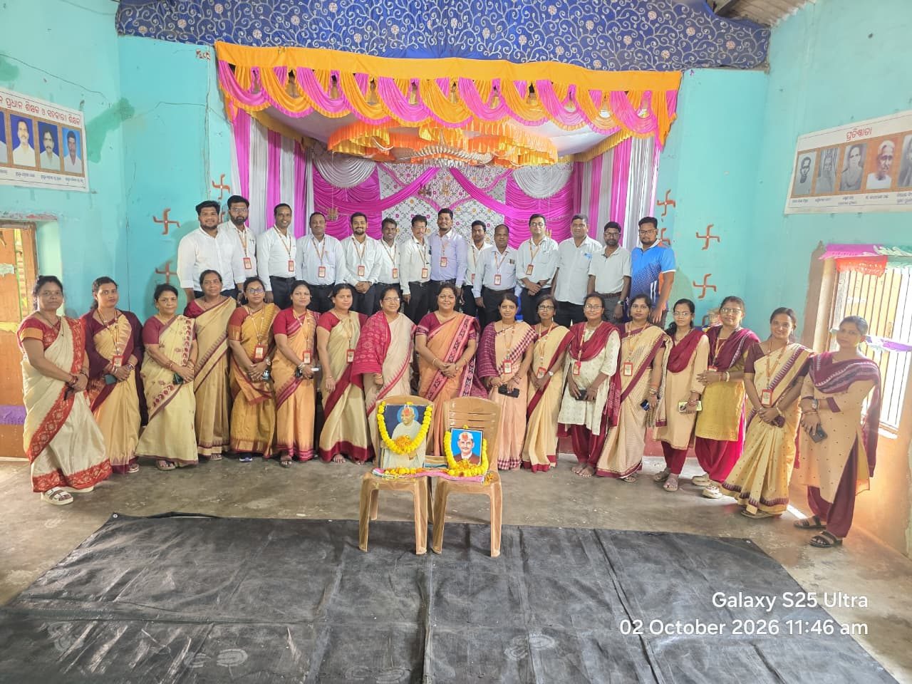 Teachers and staff group photograph